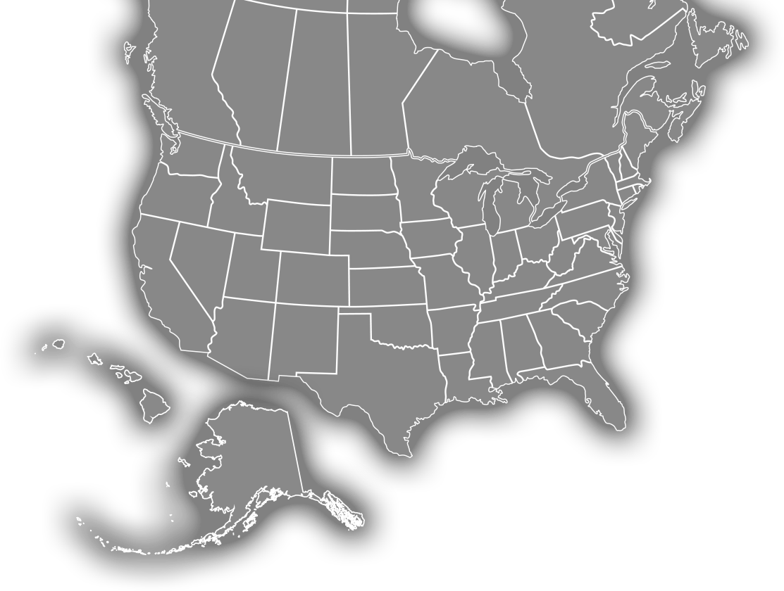 North America Rep Map